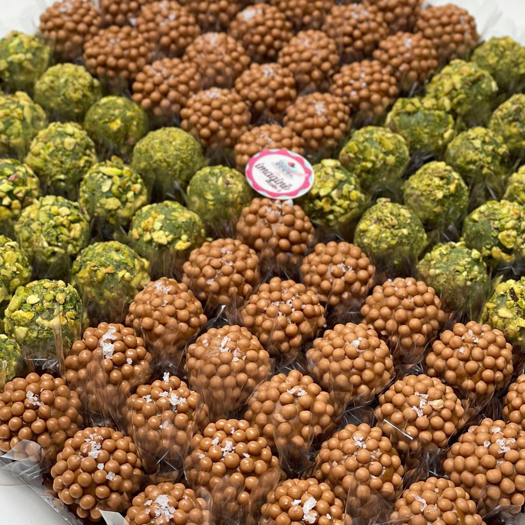 Brigadeiro - Caramelo e Pistaches